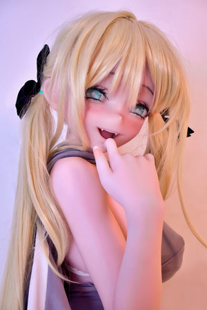 Hanasaka yuka muñeca sexual (Elsa Babe 140 cm RAD025 Silicona)