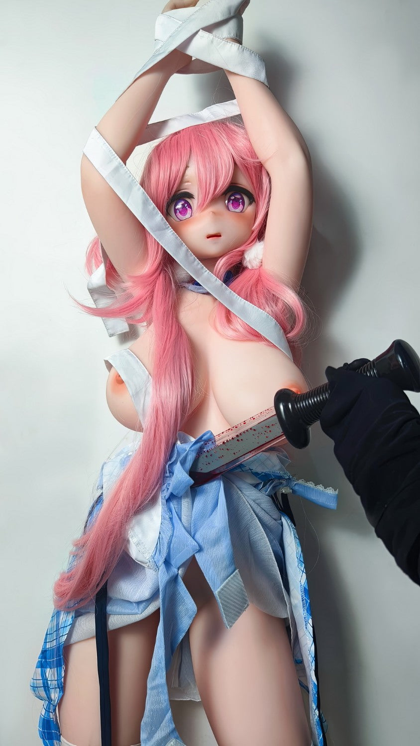 Seino Lemon muñeca sexual (Elsa Babe 148cm RAD040 Silicona)