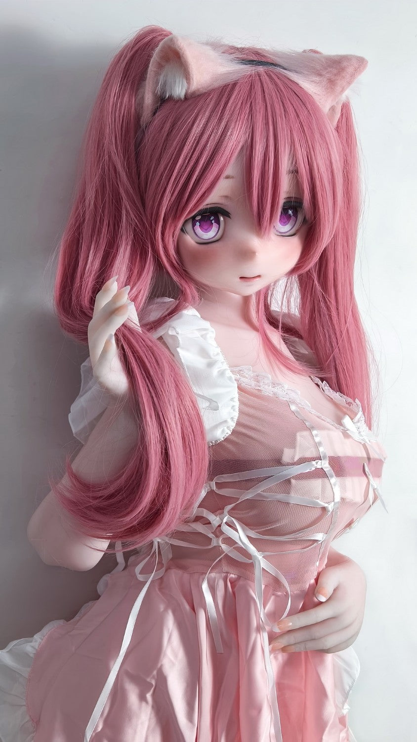 Seino Lemon fresa verde muñeca sexual (Elsa Babe 140cm RAD040 Silicona)