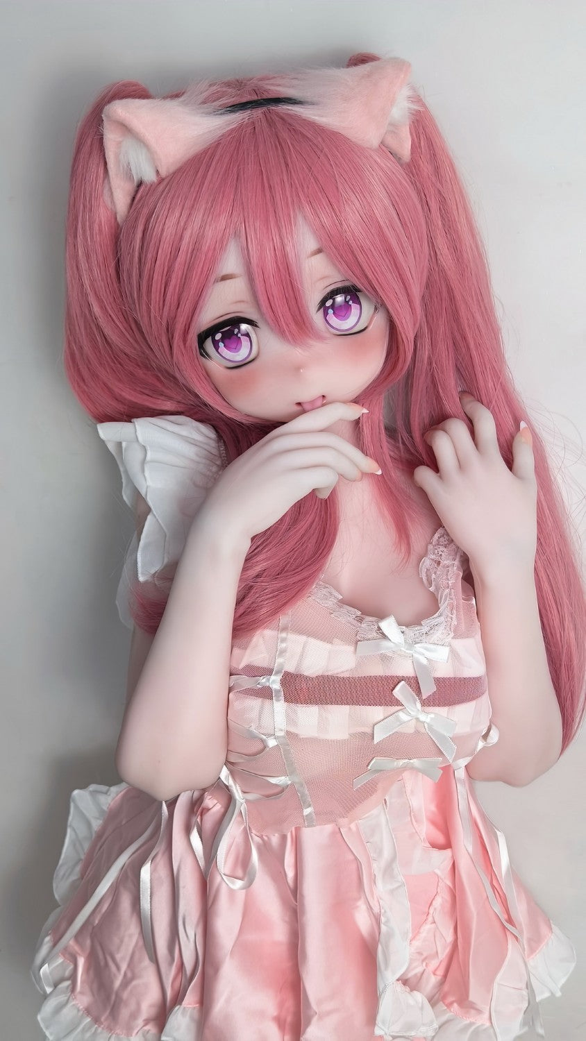 Seino Lemon fresa verde muñeca sexual (Elsa Babe 140cm RAD040 Silicona)