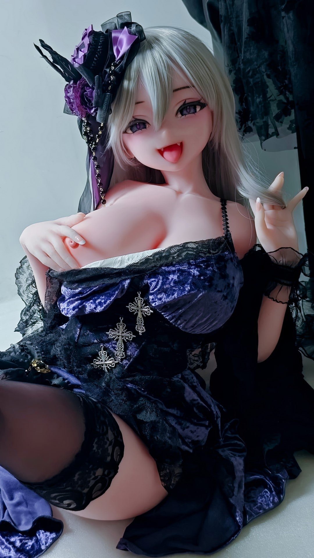 Chono Miyu muñeca sexual (Elsa Babe 148 cm RAD041 Silicona)