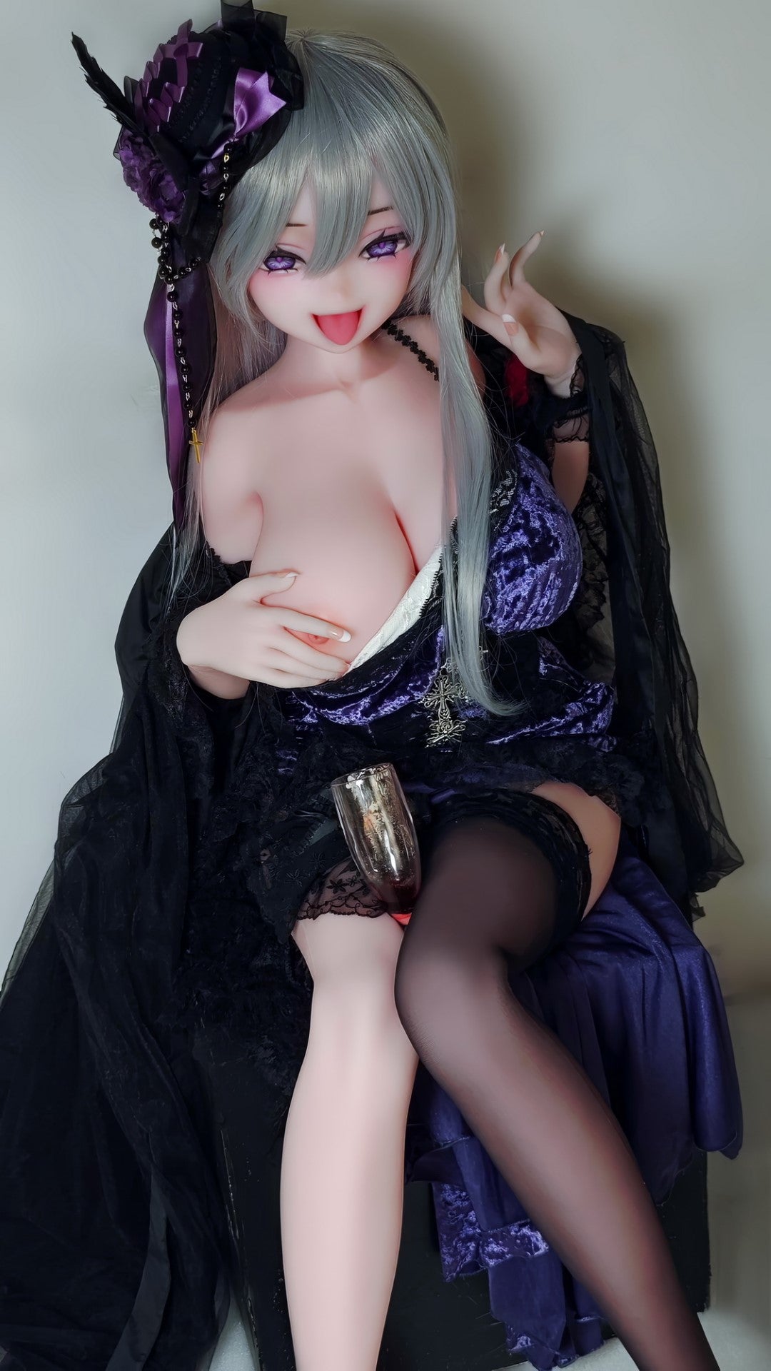 Chono Miyu muñeca sexual (Elsa Babe 148 cm RAD041 Silicona)