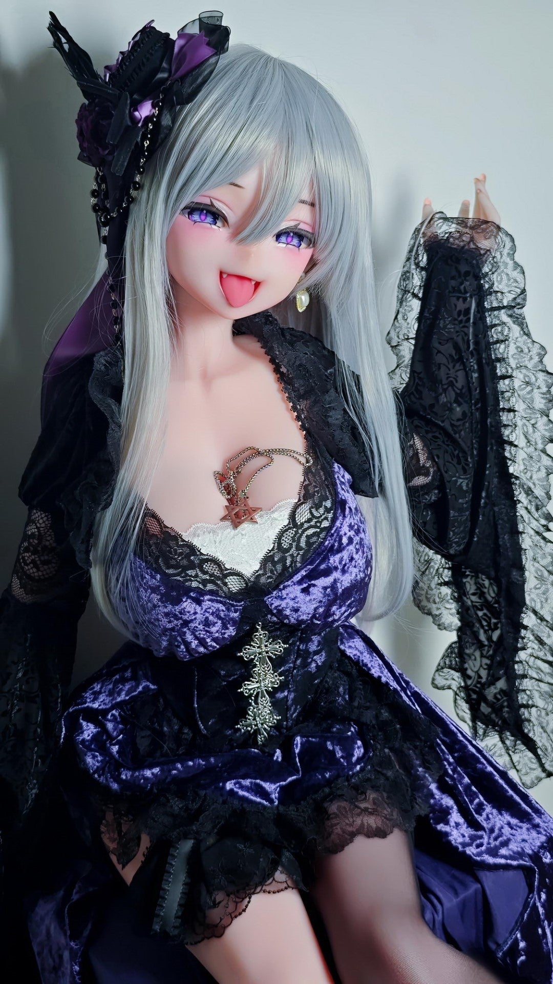 Chono Miyu muñeca sexual (Elsa Babe 148cm RAD041 Silicona)