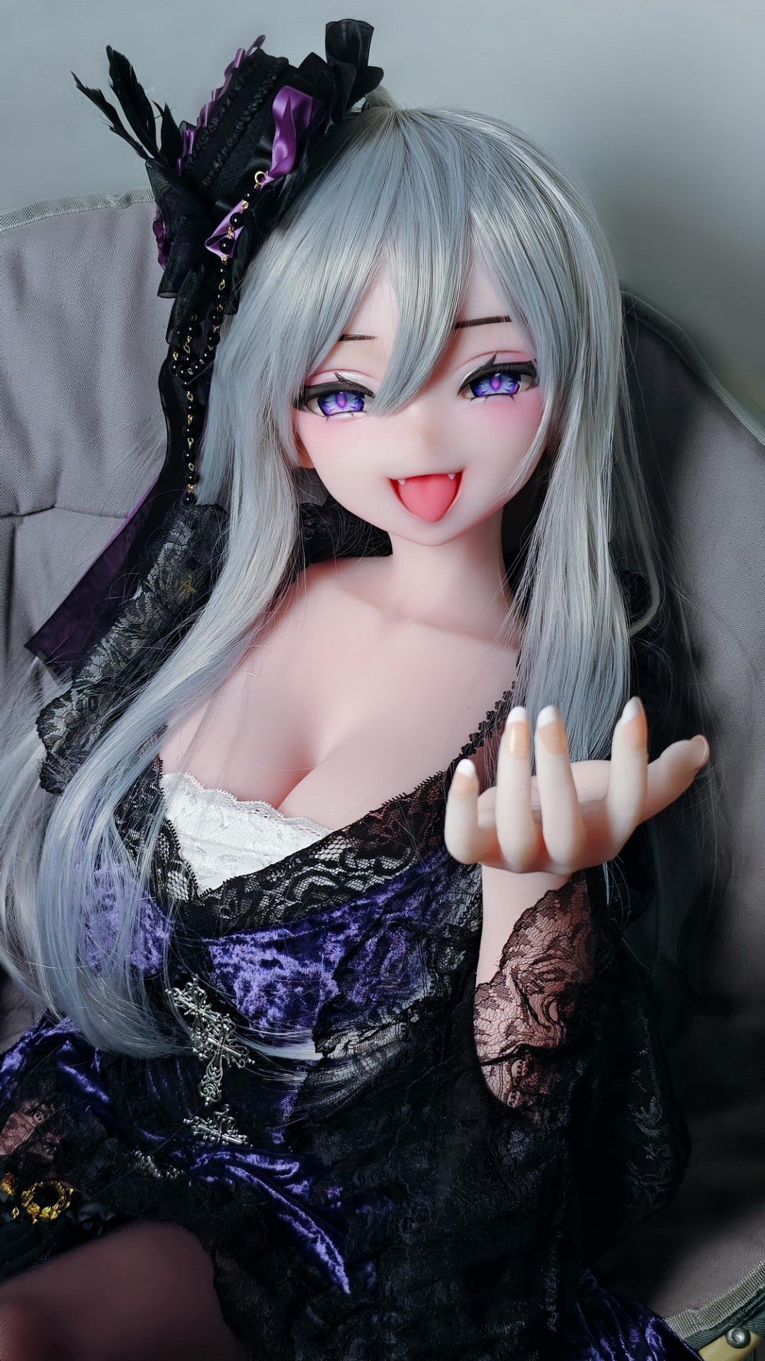 Chono Miyu muñeca sexual (Elsa Babe 148cm RAD041 Silicona)