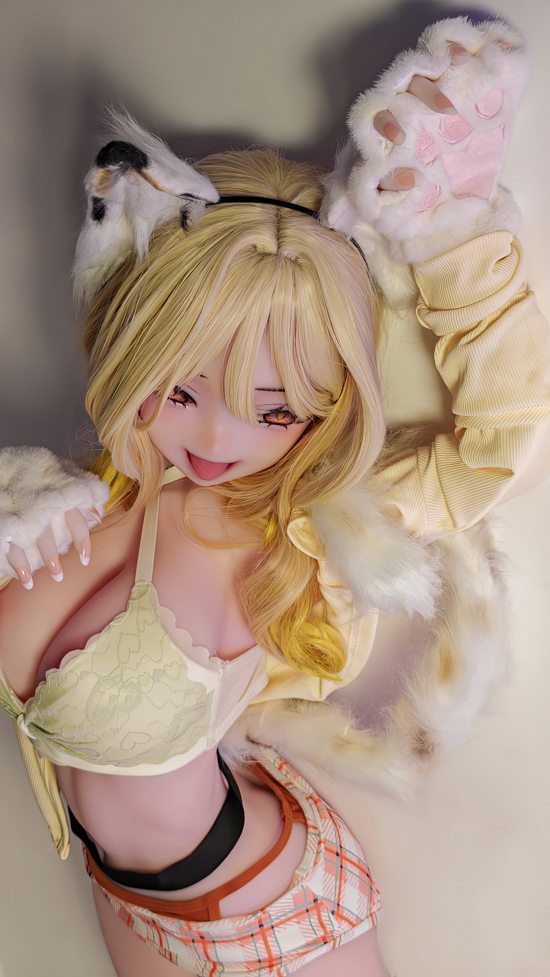 Chono Miyu muñeca sexual (Elsa Babe 144cm #RAD041 Silicona)