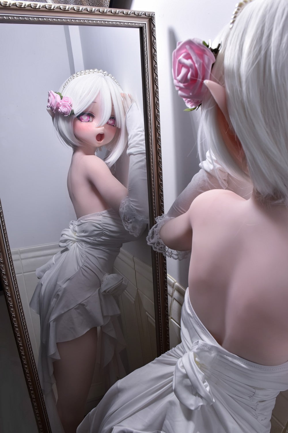 Asaka Moeri muñeca sexual (Elsa Babe 148cm RAD043 Silicona)