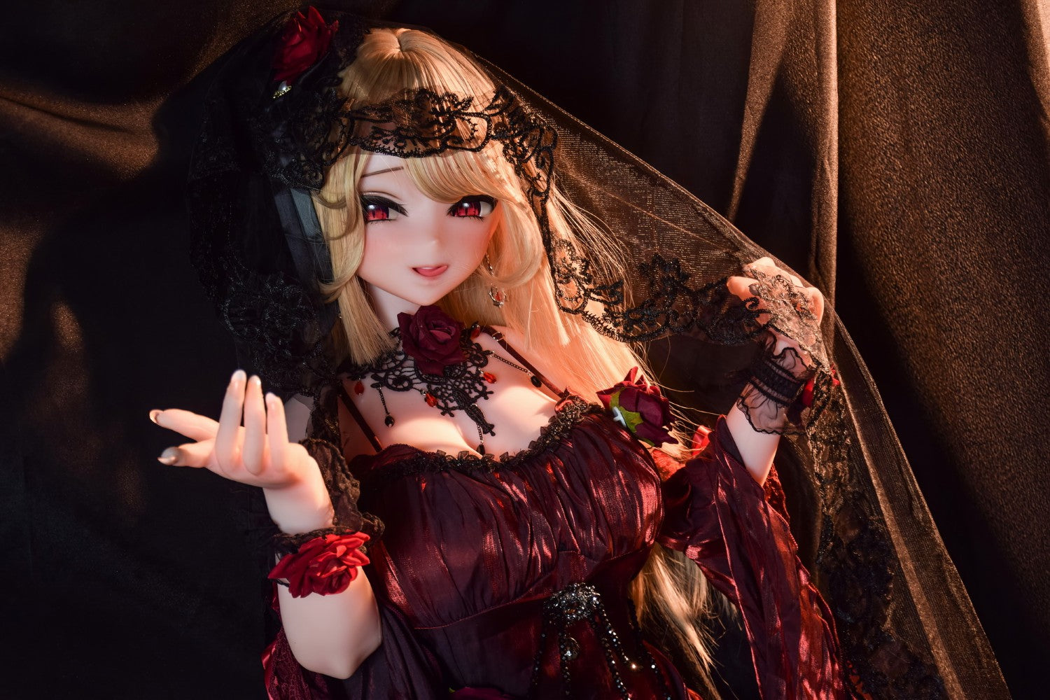 Kazama Momiji muñeca sexual (Elsa Babe 148 cm RAD049 Silicona)