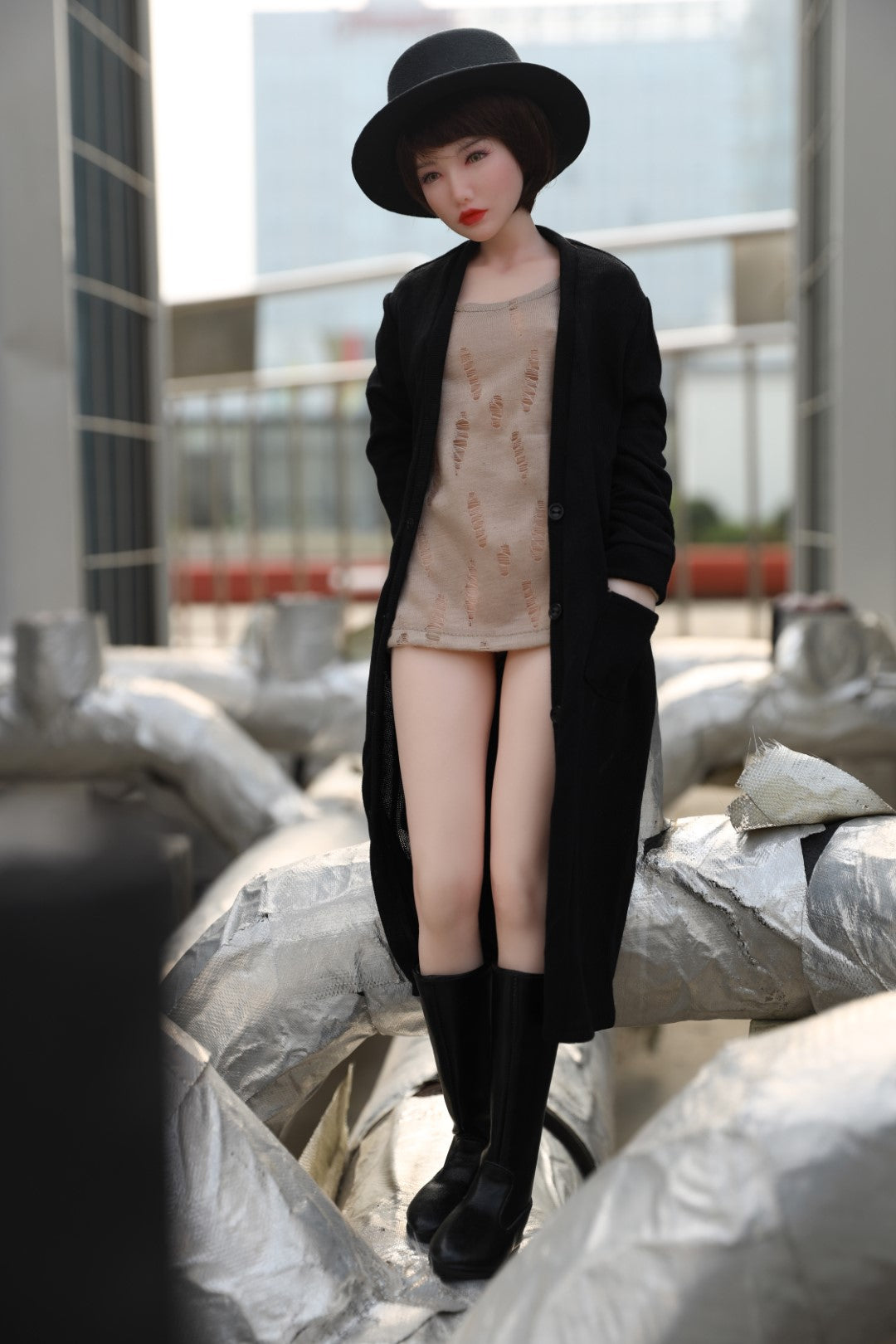 Reka muñeca sexual (Climax Doll Mini copa B 60cm Silicona)