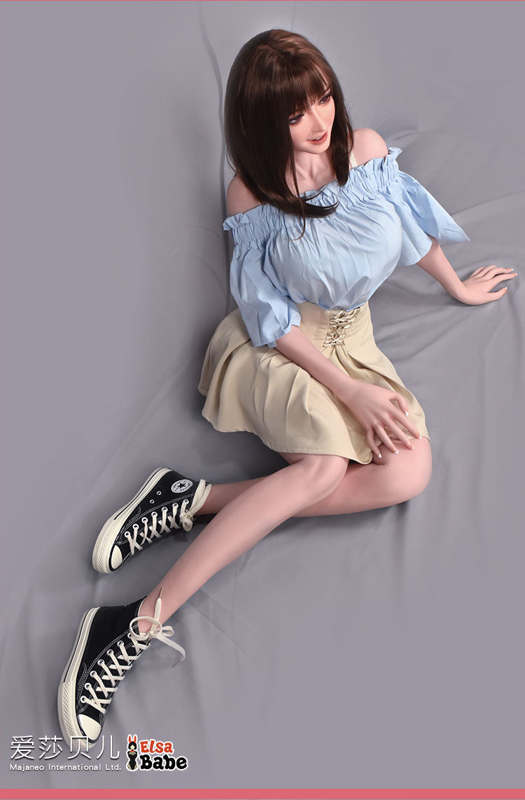 Aragaki Nagasawa muñeca sexual (Elsa Babe 150cm RHB009 Silicona)