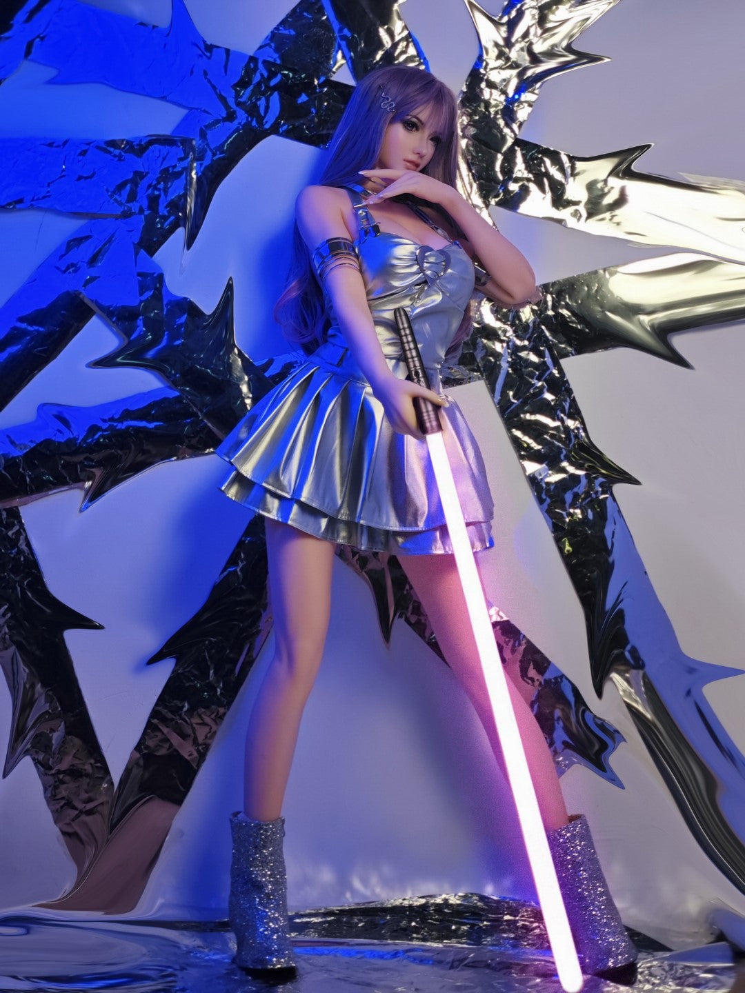 Yuriko Sakai muñeca sexual (Elsa Babe 150cm RHB031 Silicona)