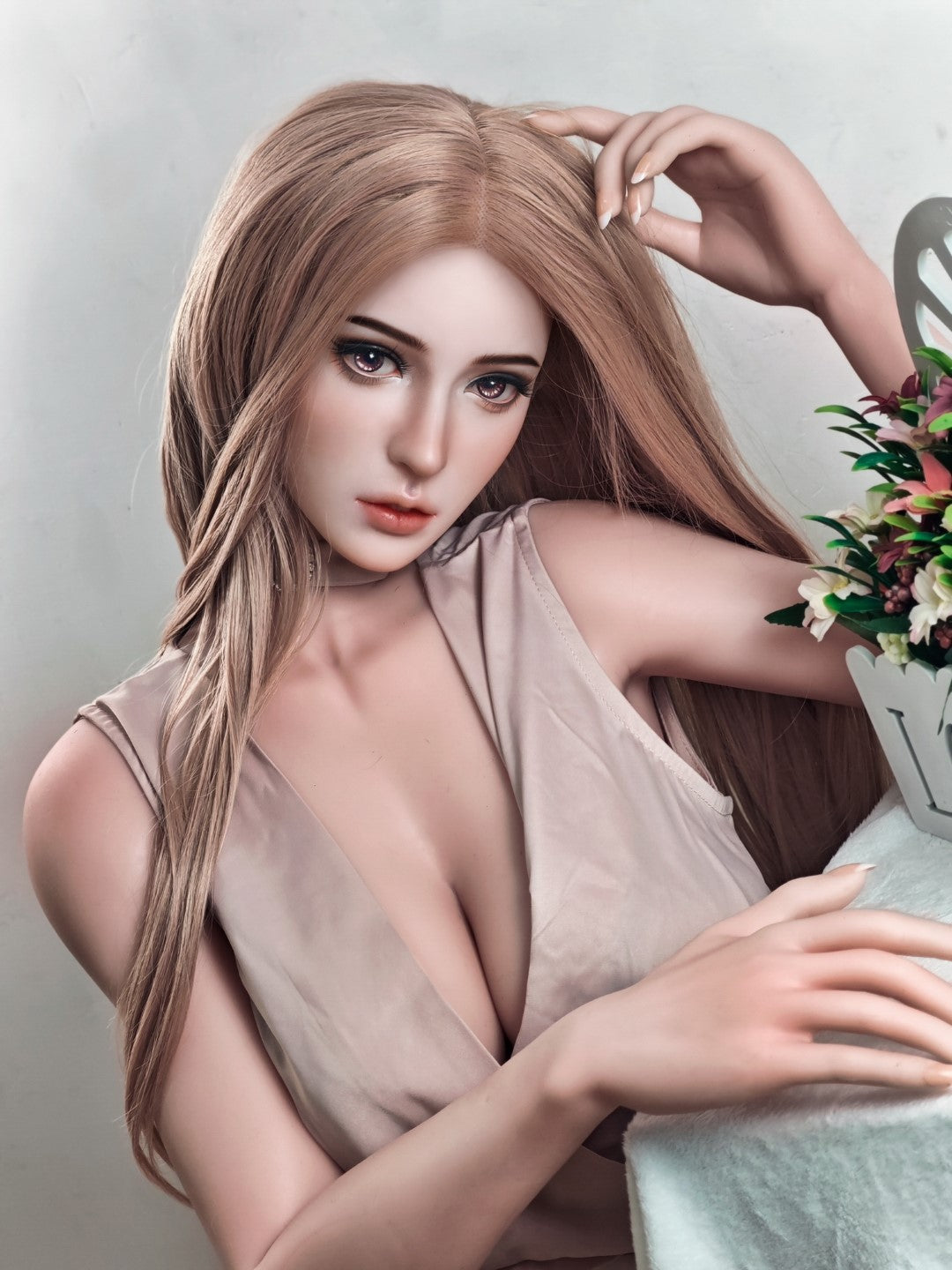 Anna Ikeda muñeca sexual (Elsa Babe 160cm RHC042 Silicona)