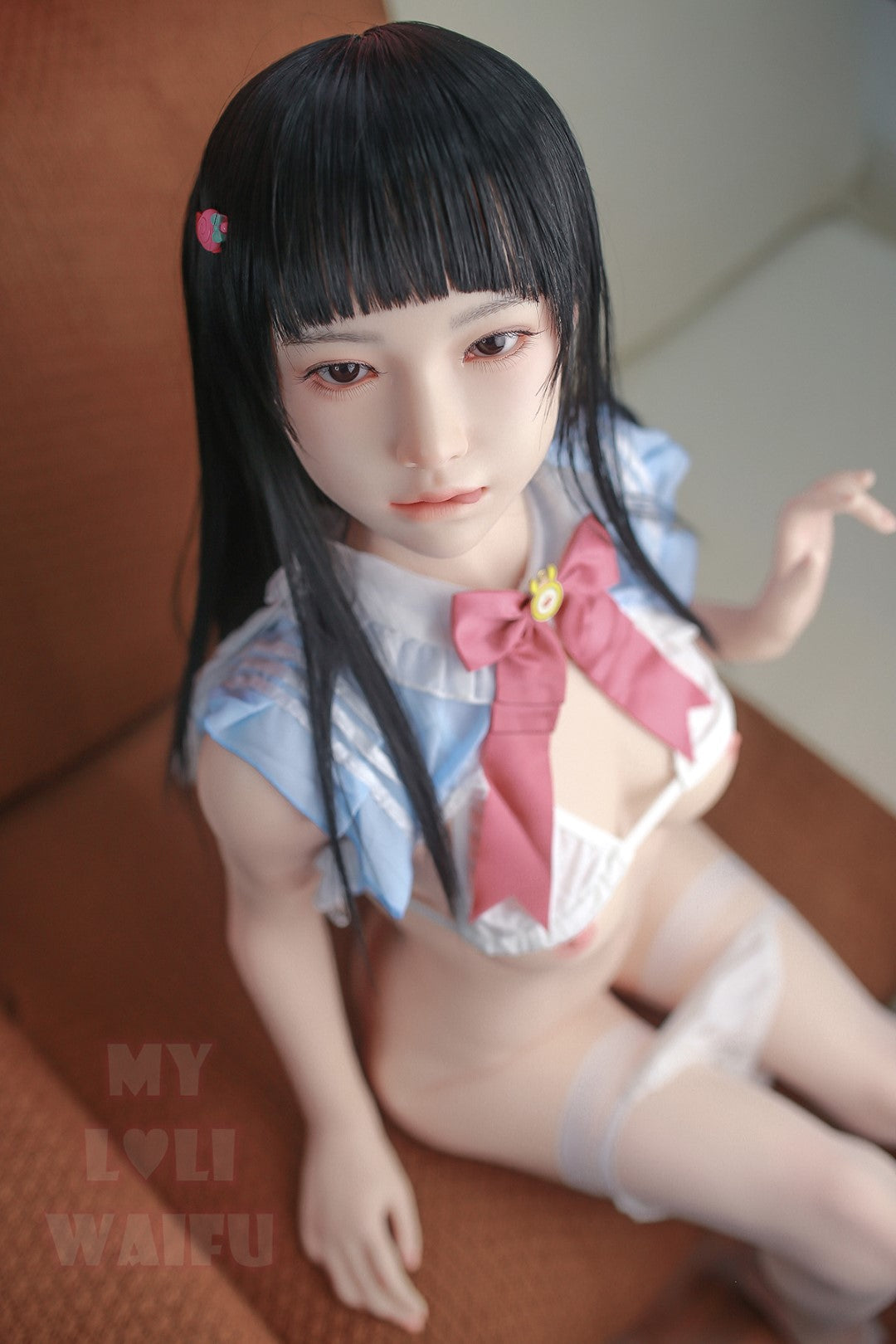 Río muñeca sexual (My Loli Waifu 148 cm Copa B #23B Silicona)