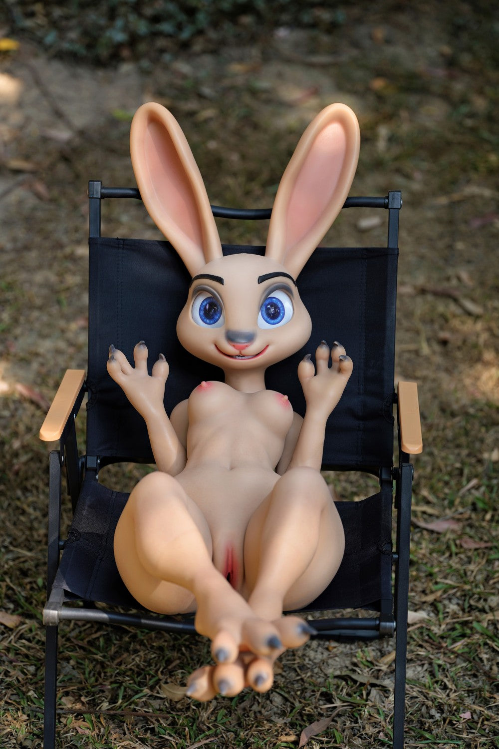 Judy el conejo muñeca sexual (Dolls Castle Silicona C-Cup de 120 cm)