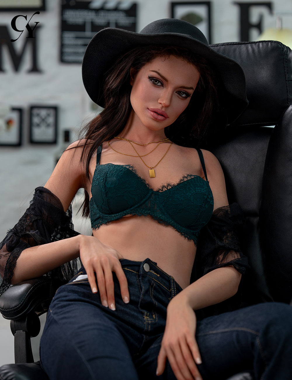 Scarlett muñeca sexual (TOP CYDOLL 170 cm D-Kupa TPE+Silicona)