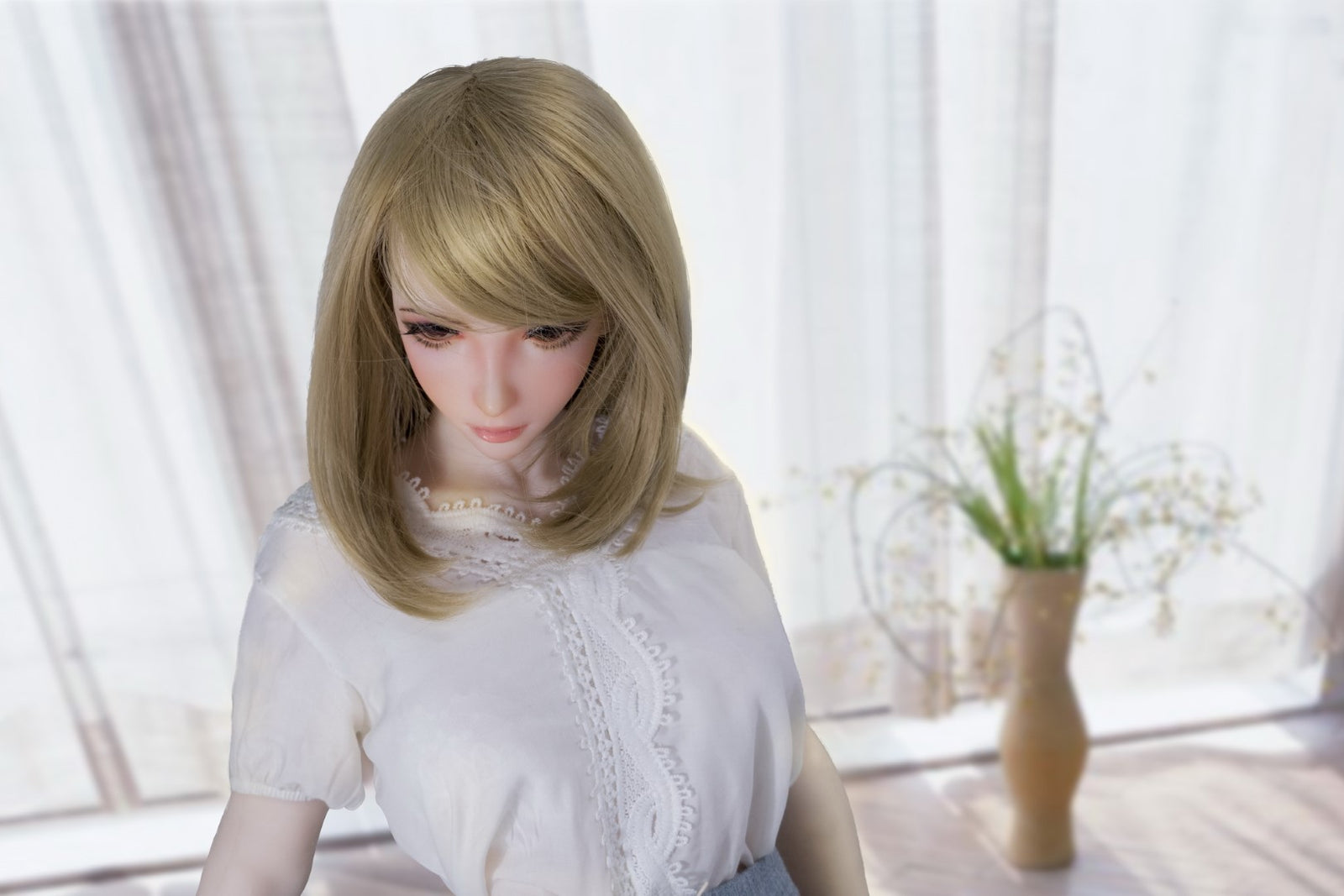 mar miko muñeca sexual (Elsa Babe 102cm HA001 Silicona)