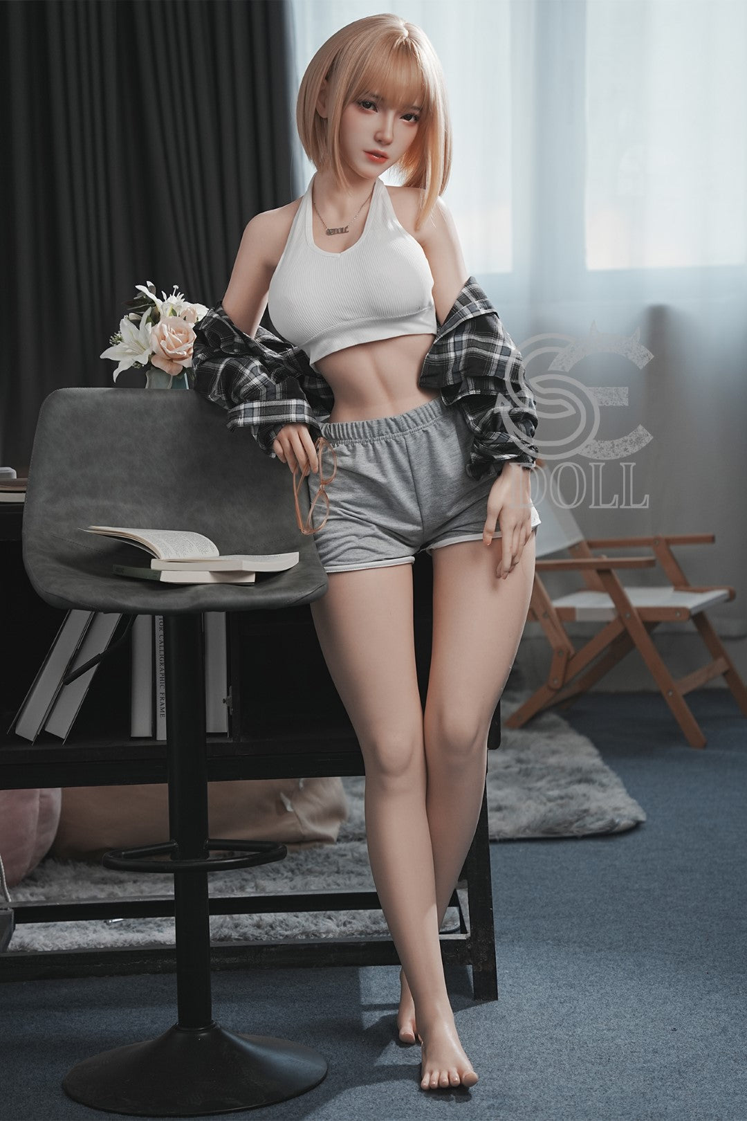 Bridget.A muñeca sexual (SEDoll Copa E de 161 cm #130SC Silicone Pro)