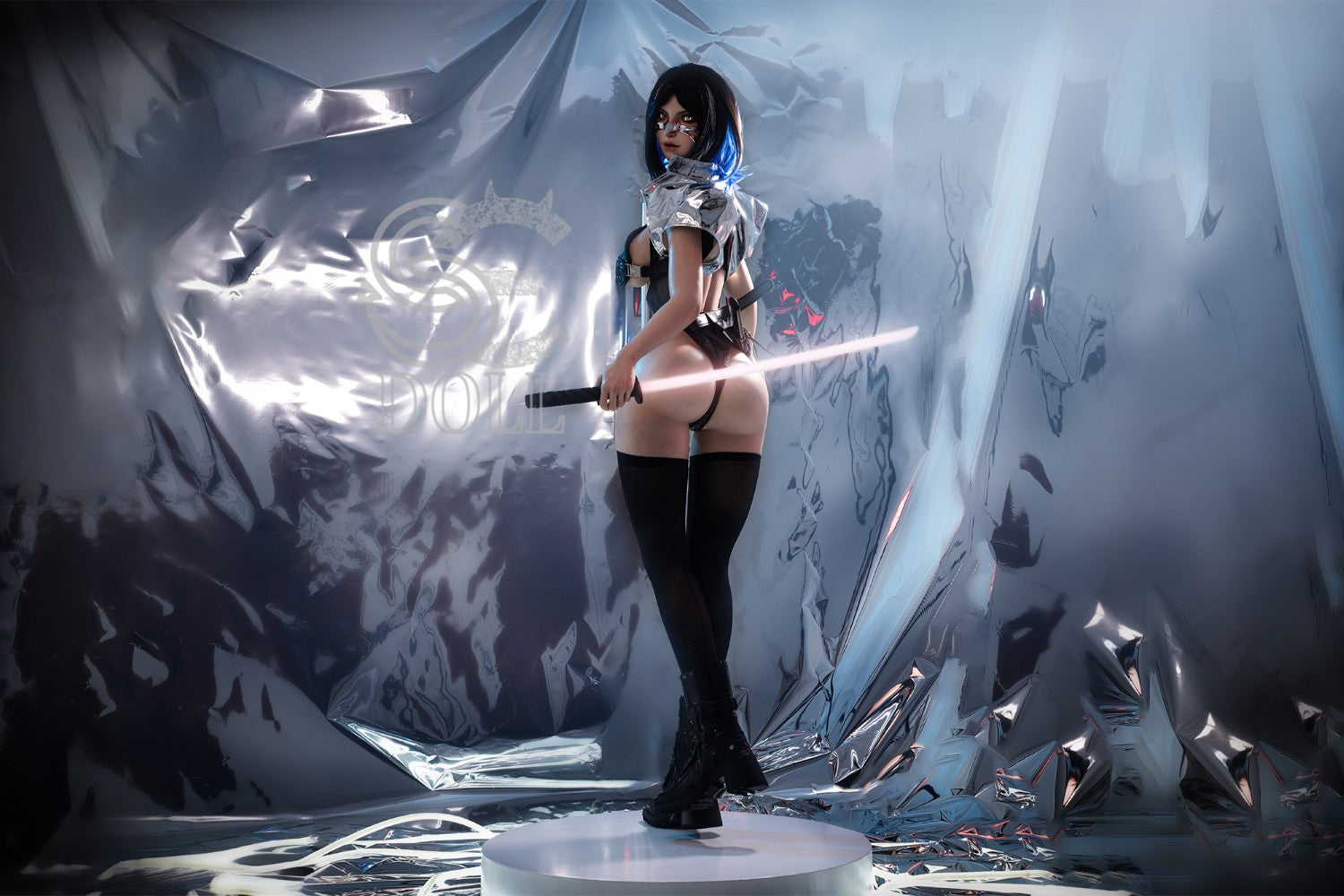 Bridget.E muñeca sexual (SEDoll Copa E de 161 cm #130SO Silicone Pro)