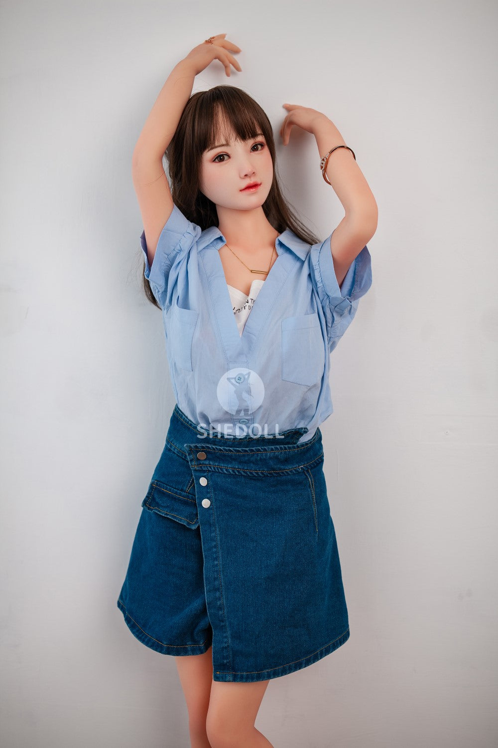 Soleado muñeca sexual (SHEDOLL Copa D de 148 cm #SH002 TPE+silicona)