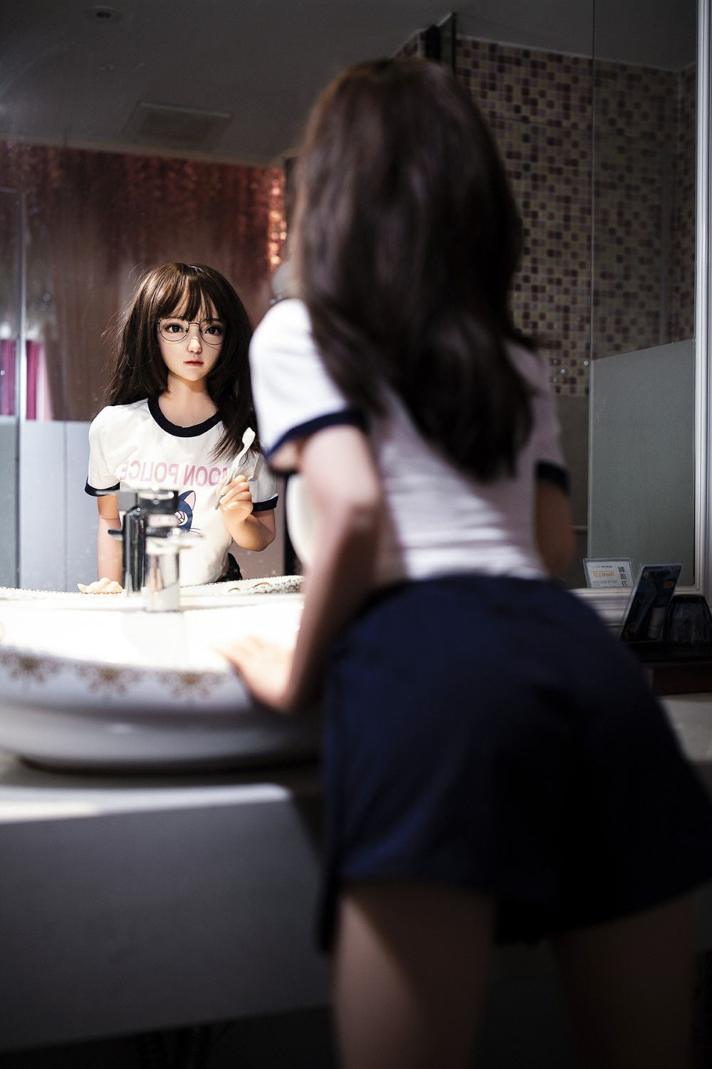 anny muñeca sexual (SHEDOLL Copa D de 148 cm #SH004 TPE+silicona)