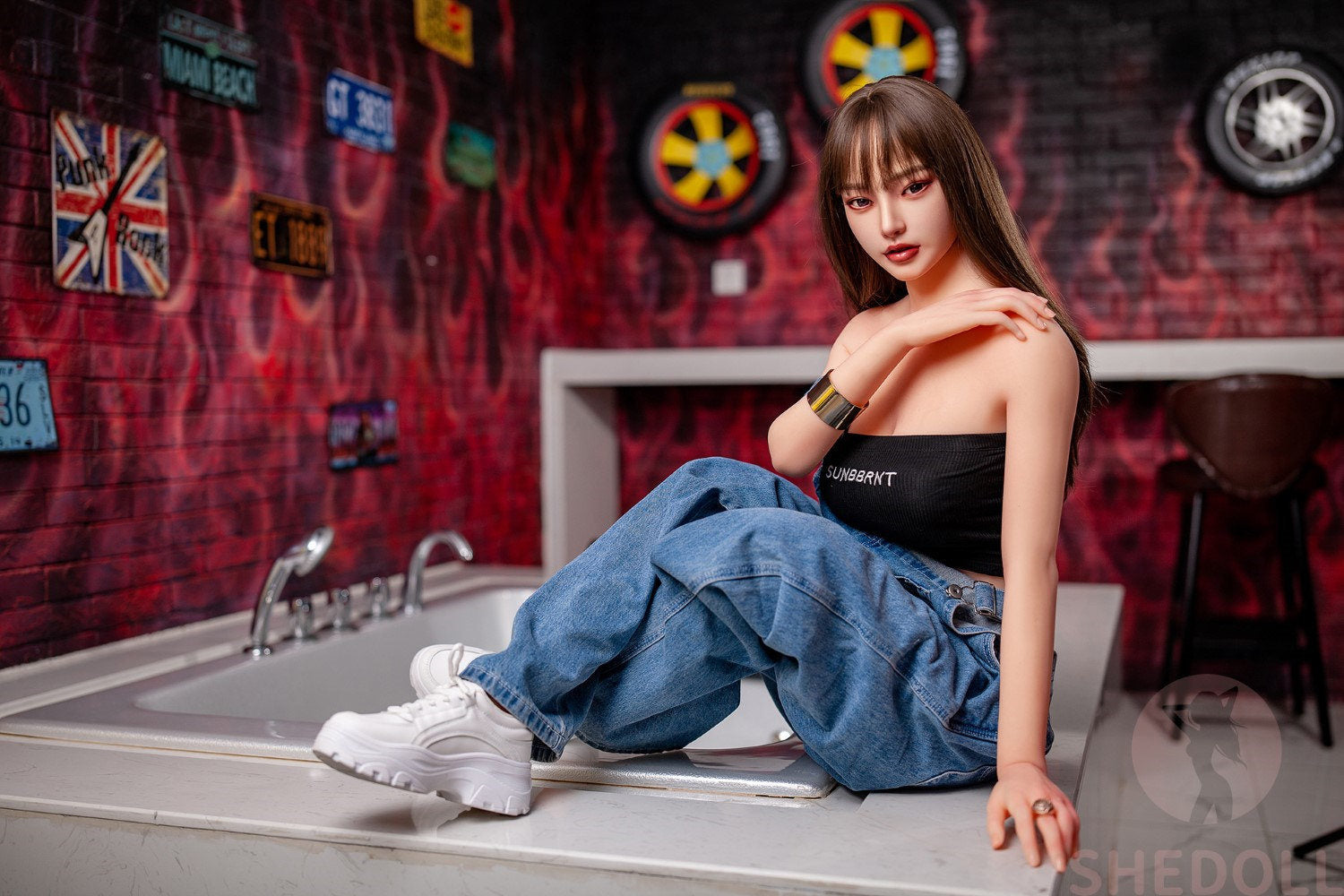 Beryl Sex doll (SHEDOLL 158cm C-cup #SH004 TPE+silicone)