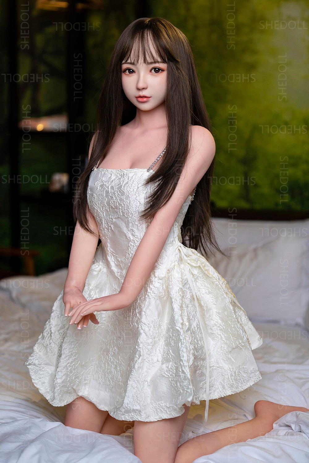 Coco muñeca sexual (SHEDOLL 148 cm D-CUP #SH005 TPE+Silicona)