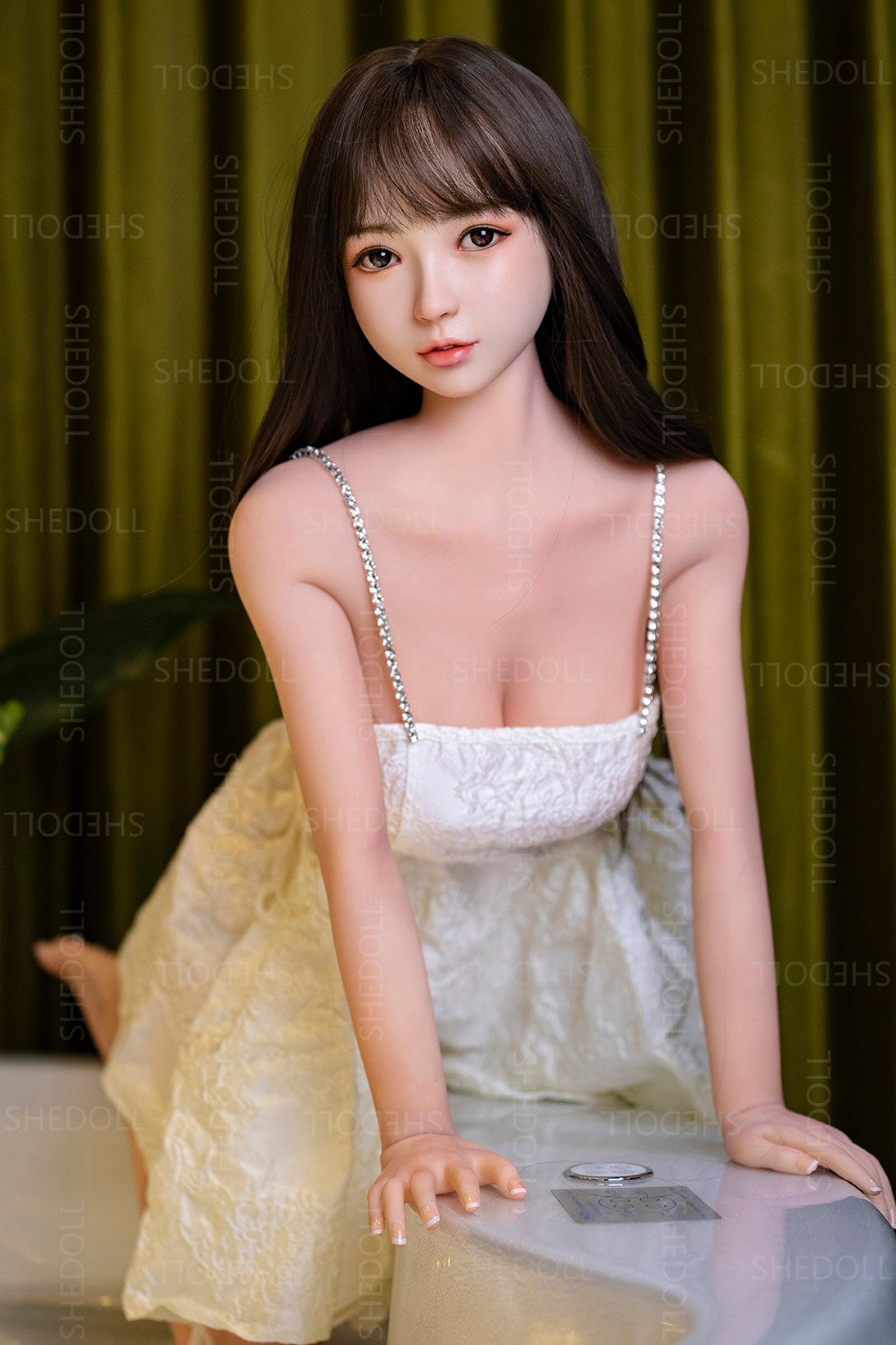 Coco muñeca sexual (SHEDOLL 148 cm D-CUP #SH005 TPE+Silicona)