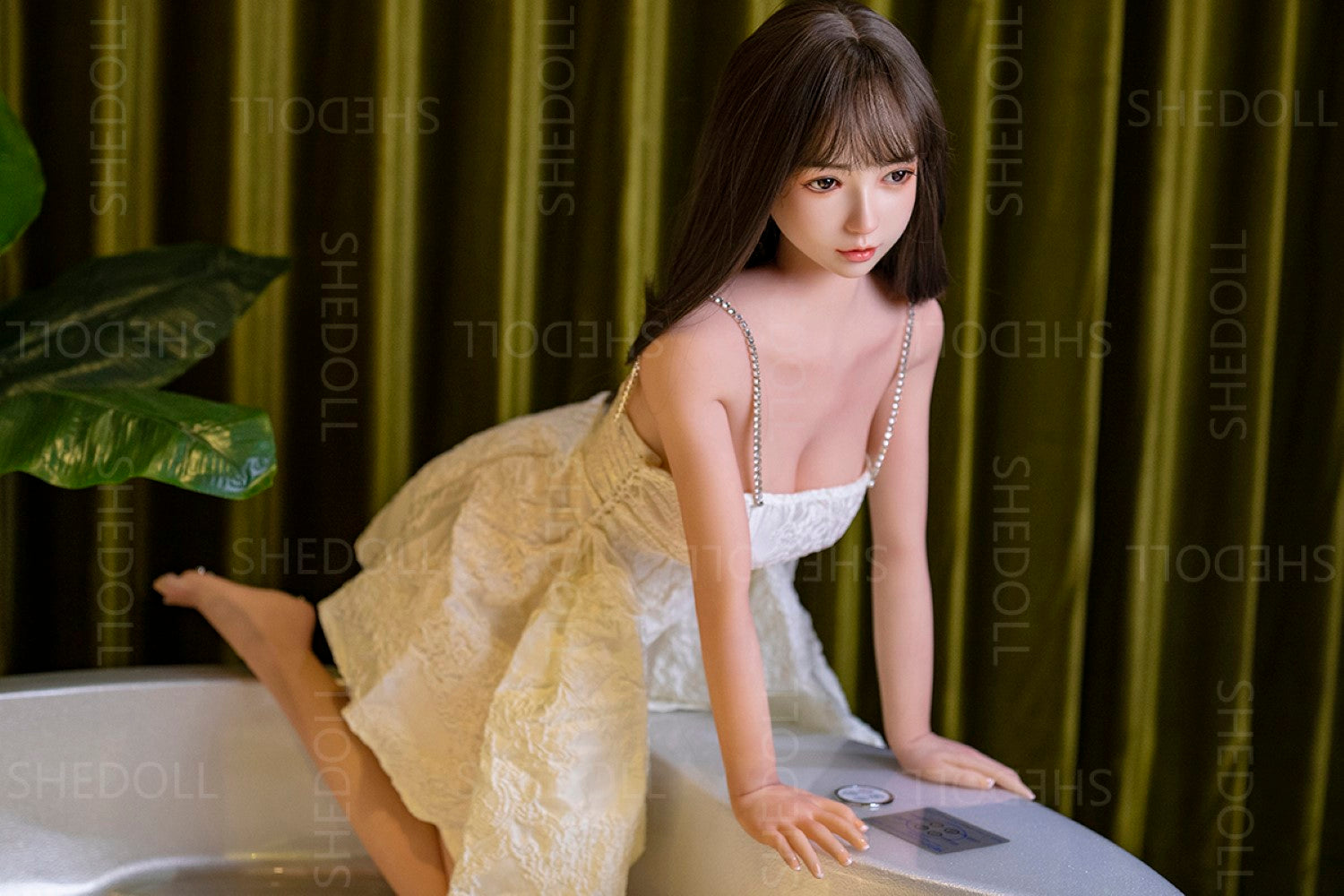 Coco muñeca sexual (SHEDOLL 148 cm D-CUP #SH005 TPE+Silicona)