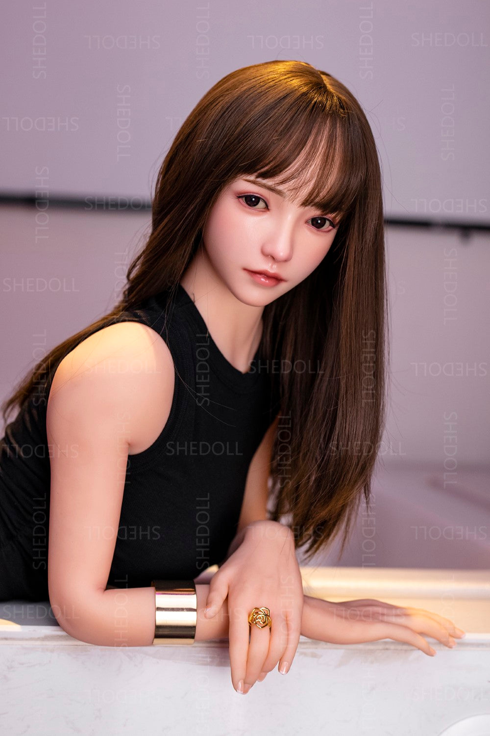 Rose Sex doll (SHEDOLL 158cm C-cup #SH007 TPE+silicone)