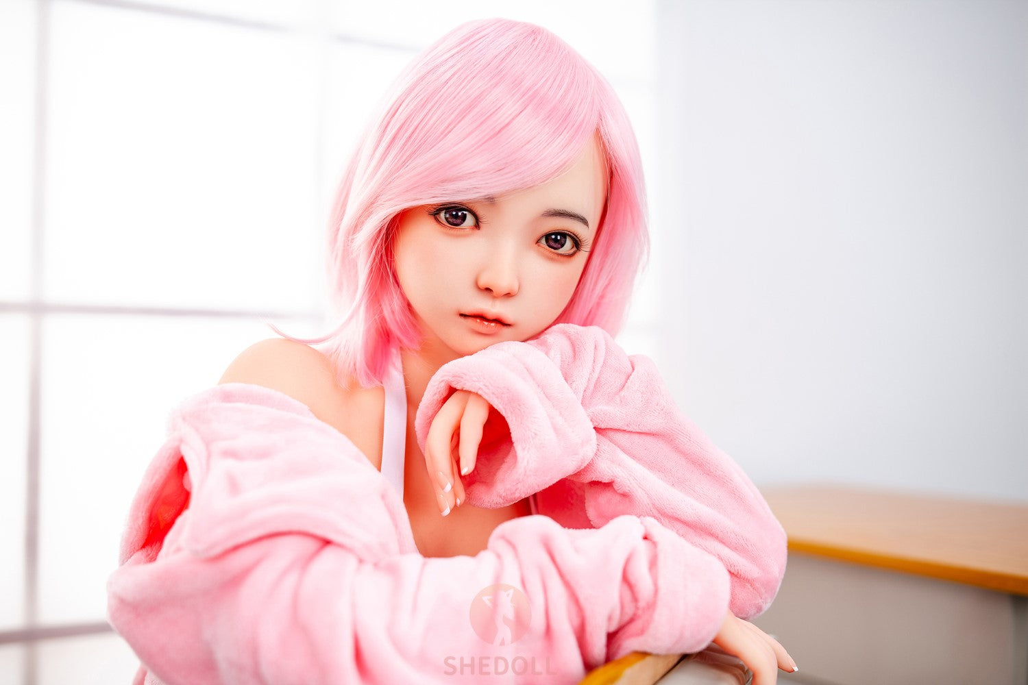 Arenoso muñeca sexual (SHEDOLL Copa D de 148 cm #SH013 TPE+silicona)