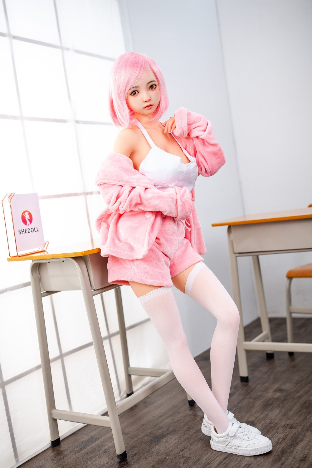 Arenoso muñeca sexual (SHEDOLL Copa D de 148 cm #SH013 TPE+silicona)