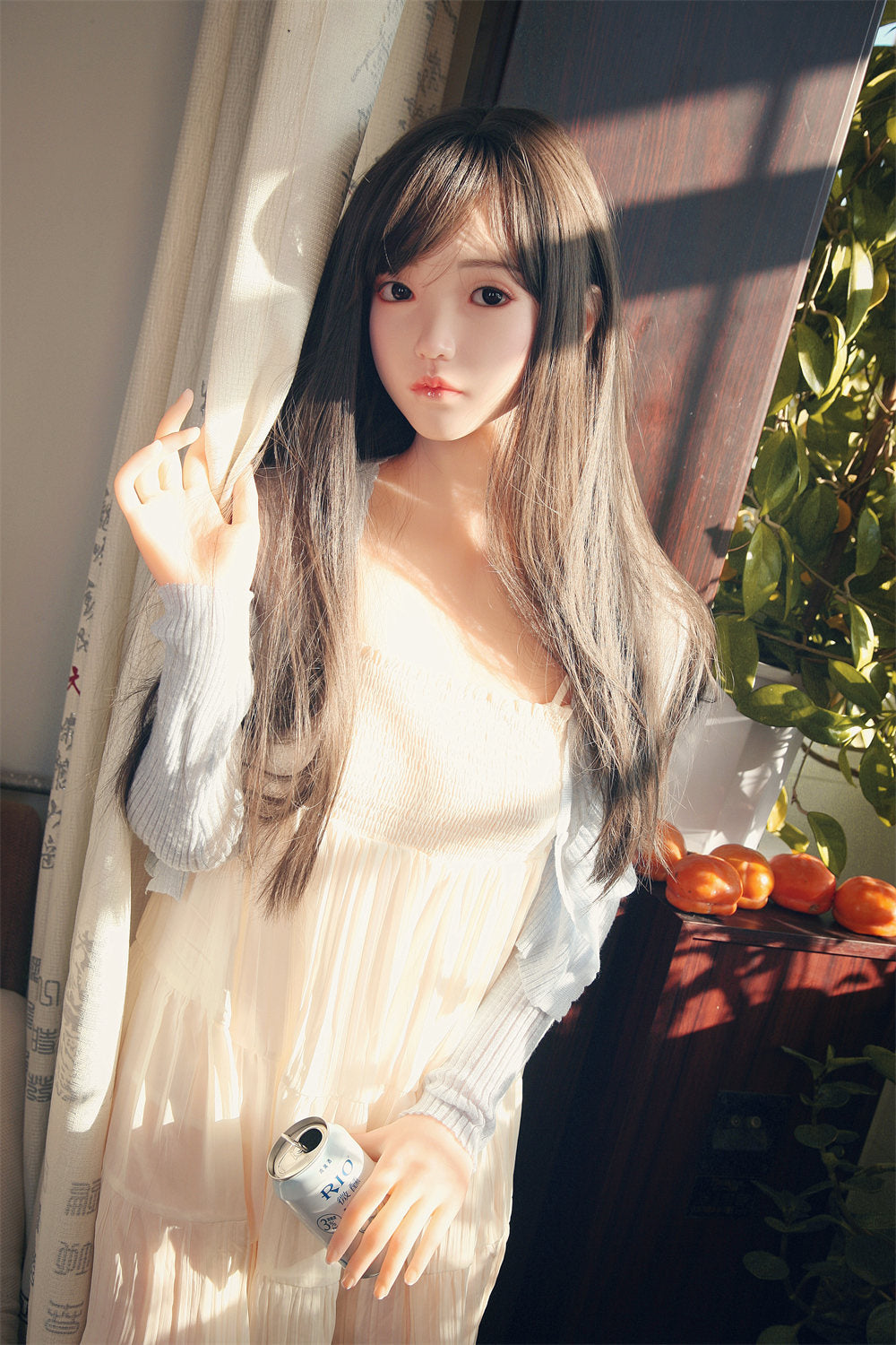 Cal muñeca sexual (SHEDOLL 158 cm C-CUP #SH015 TPE+Silicona)