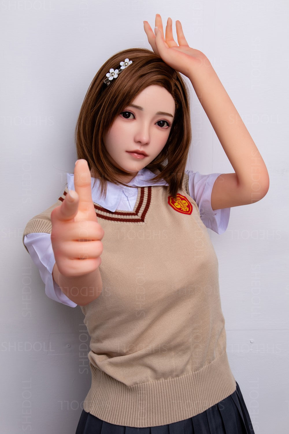 Rose Sex doll (SHEDOLL 158cm c-cup #Sh022 tpe+silicone)