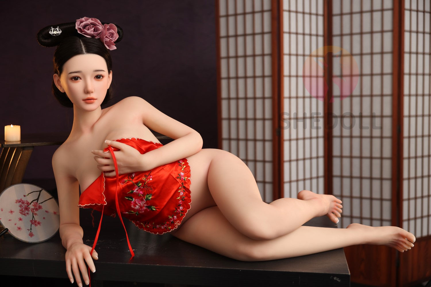 Ay muñeca sexual (SHEDOLL Copa C de 158 cm #SH042 TPE+silicona)