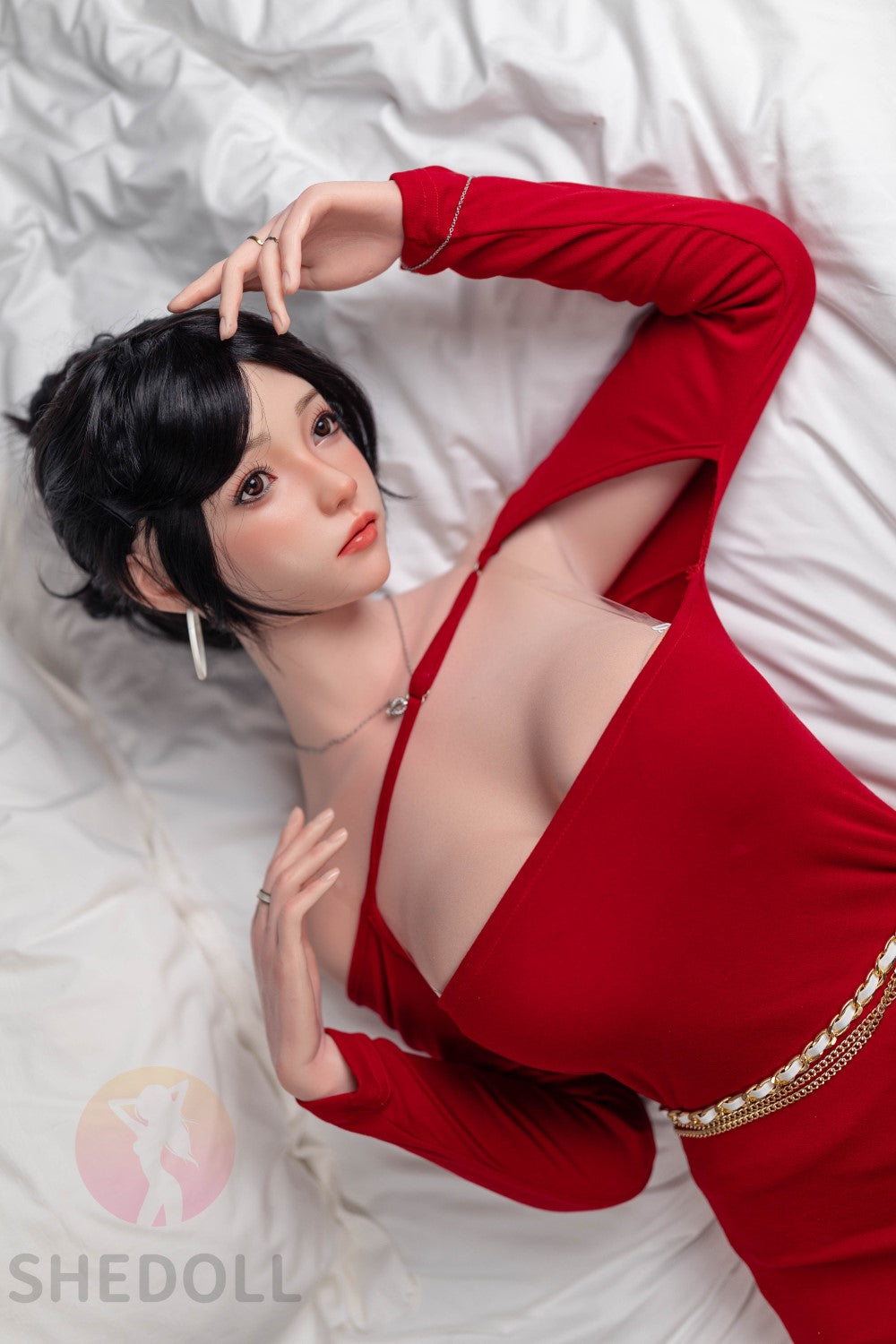 Rosa muñeca sexual (SHEDOLL 165 cm E-Cup #SH051 2.0 Silicona)