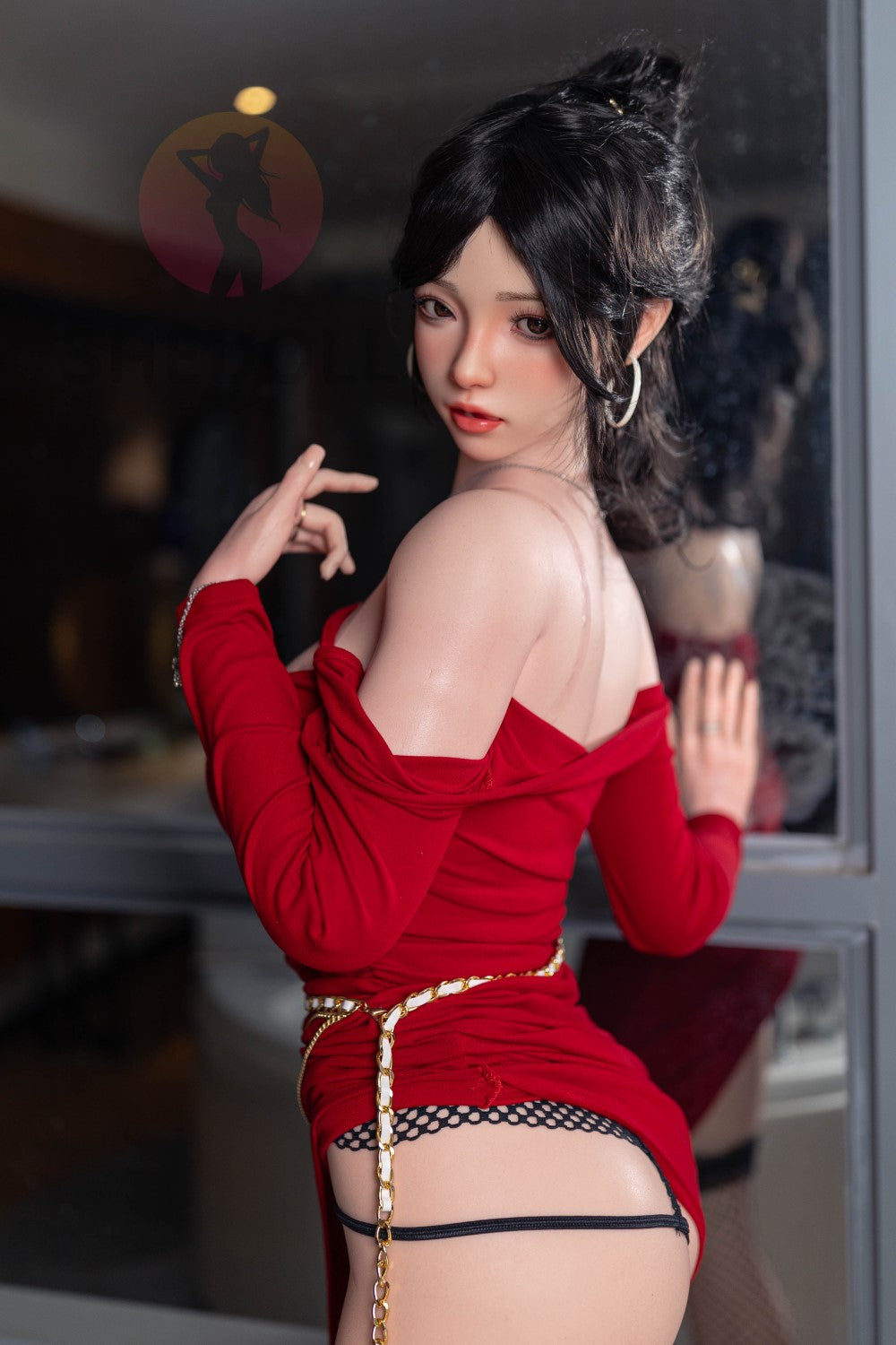 Rosa muñeca sexual (SHEDOLL 165 cm E-Cup #SH051 2.0 Silicona)