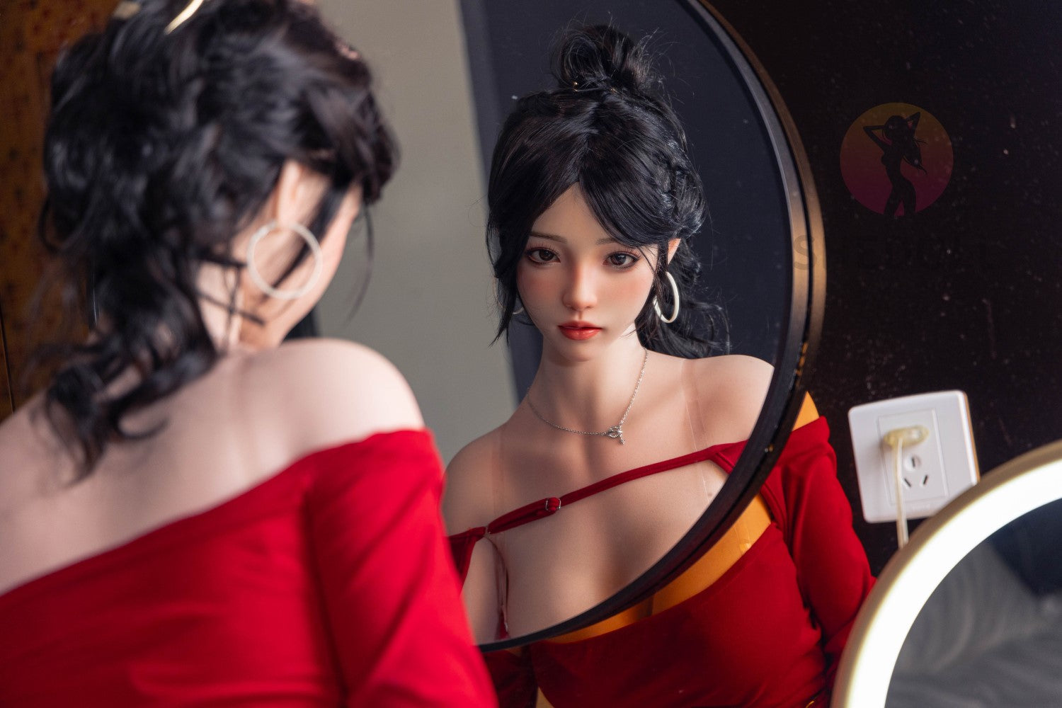 Rosa muñeca sexual (SHEDOLL 165 cm E-Cup #SH051 2.0 Silicona)