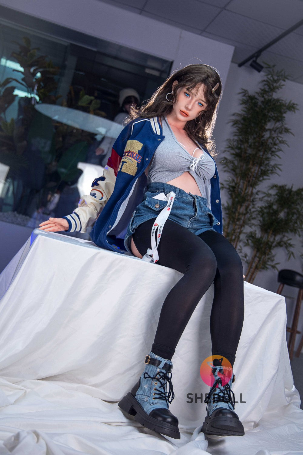 tasha muñeca sexual (SHEDOLL Copa E de 165 cm #SH052 (silicona)