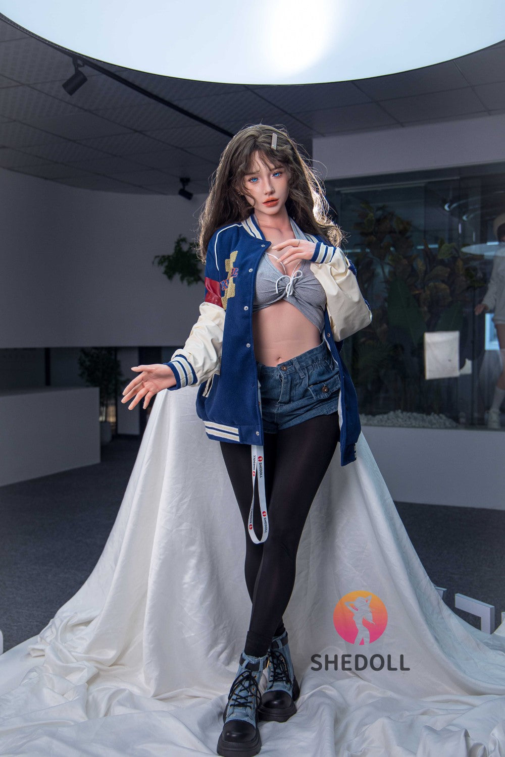 tasha muñeca sexual (SHEDOLL Copa E de 165 cm #SH052 (silicona)