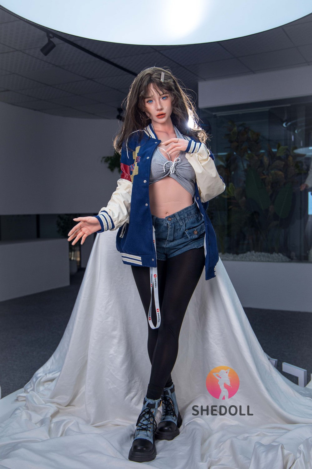 tasha muñeca sexual (SHEDOLL Copa E de 165 cm #SH052 (silicona)