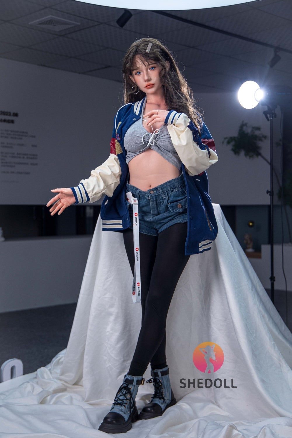 tasha muñeca sexual (SHEDOLL Copa E de 165 cm #SH052 (silicona)