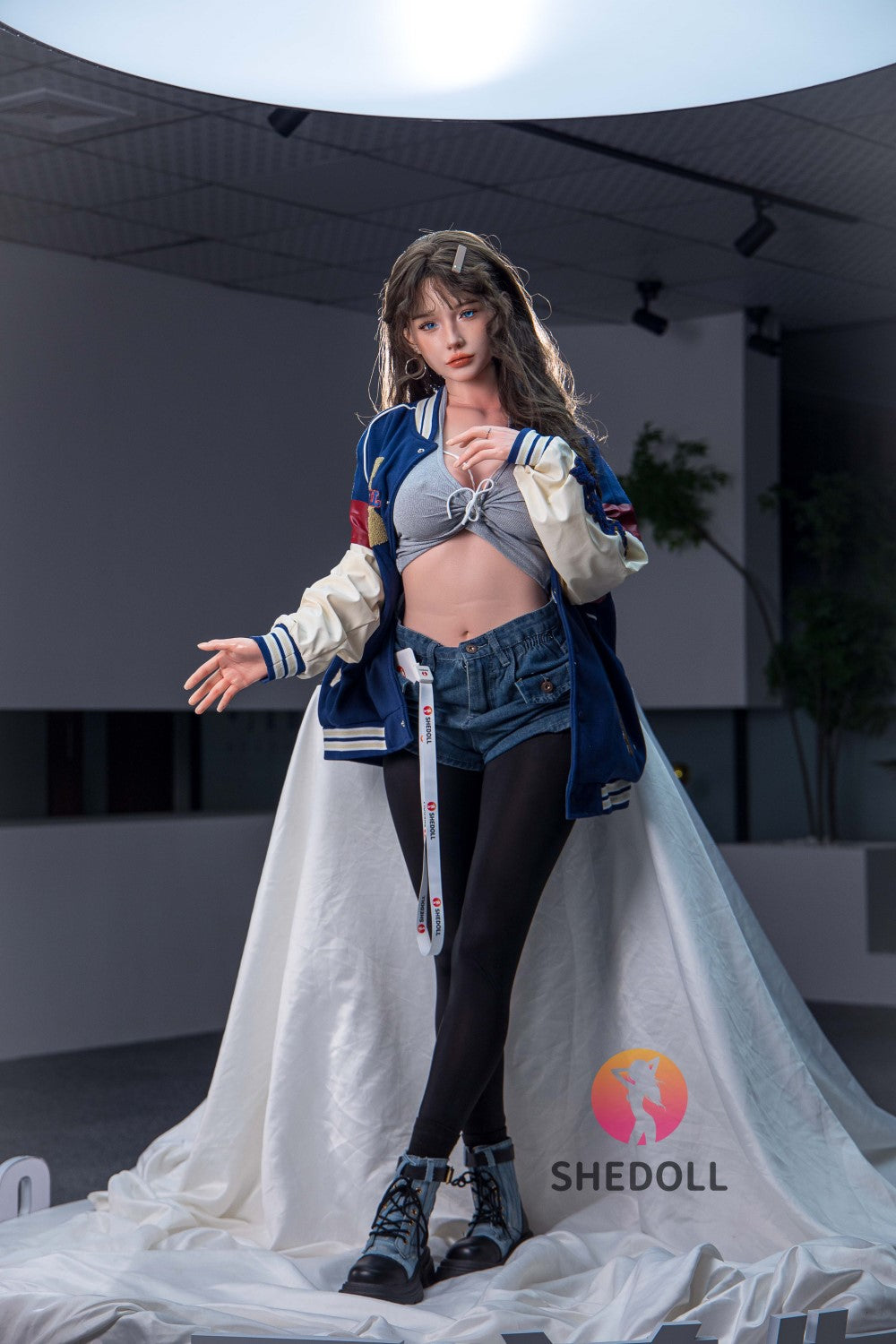 tasha muñeca sexual (SHEDOLL Copa E de 165 cm #SH052 (silicona)