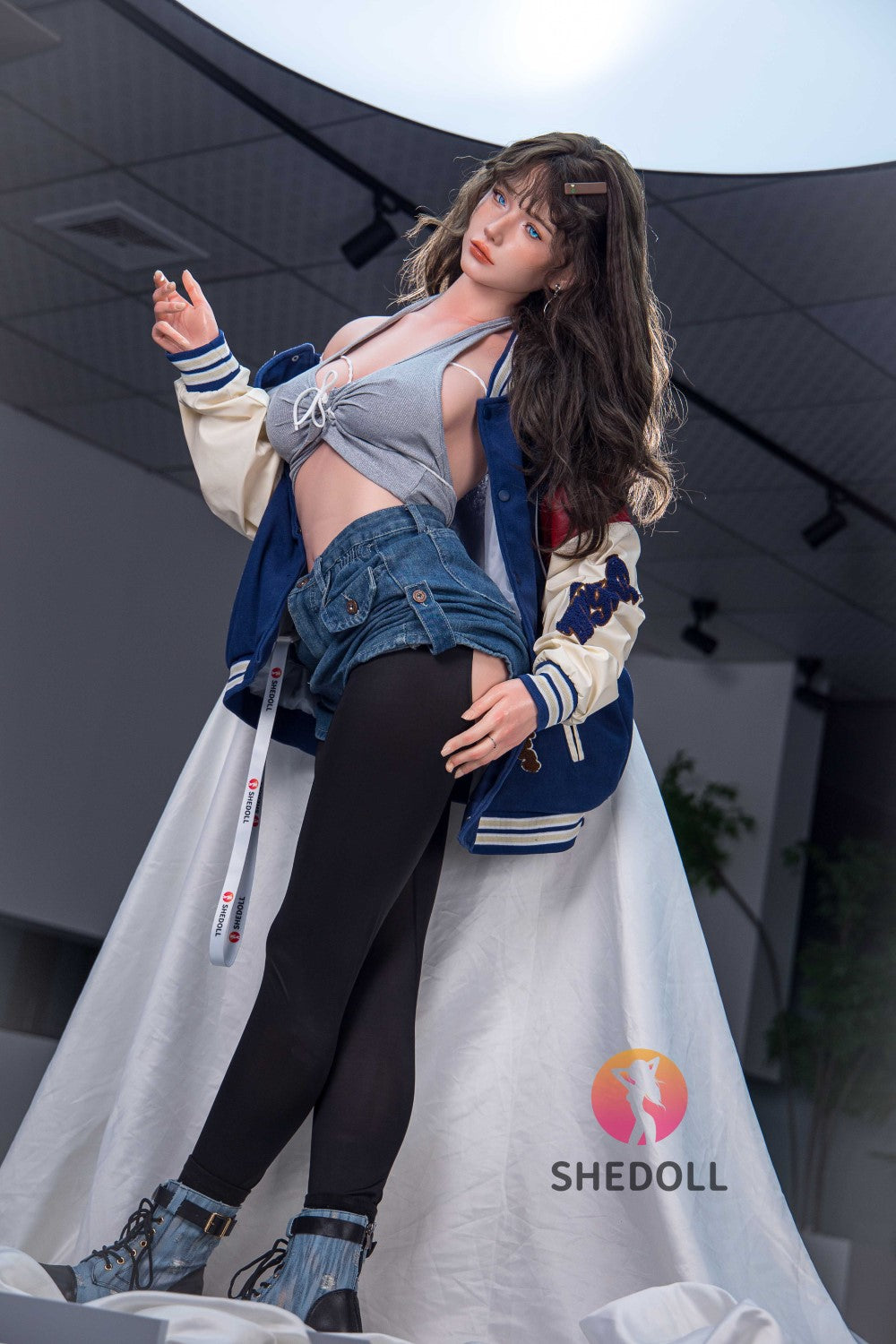 tasha muñeca sexual (SHEDOLL Copa E de 165 cm #SH052 (silicona)