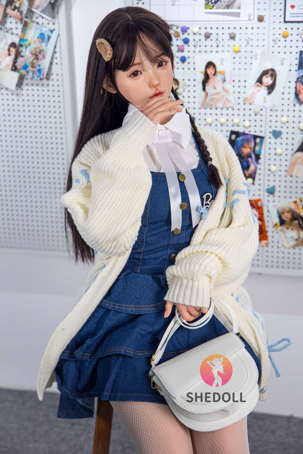 Yuan muñeca sexual (SHEDOLL 150 cm Copa B #SH054 Silicona)