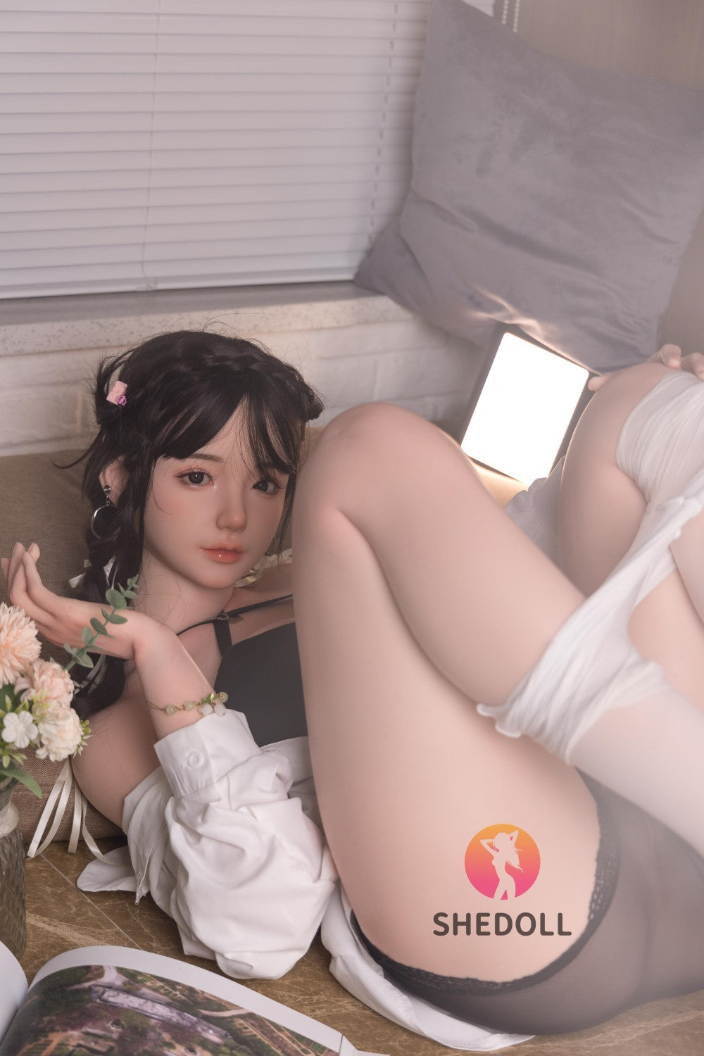 Zara muñeca sexual (SHEDOLL Copa E de 165 cm #SH056 (silicona)
