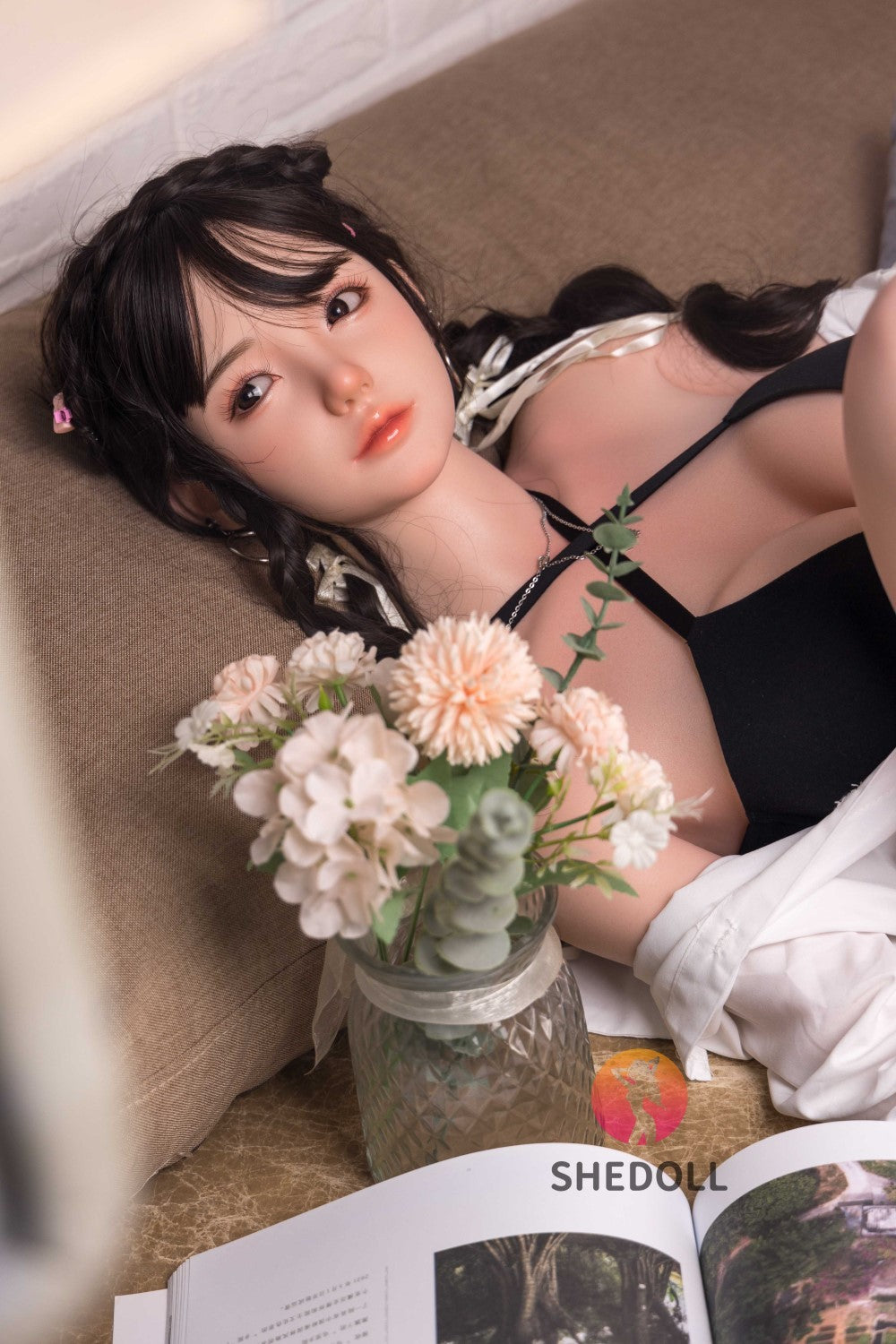 Zara muñeca sexual (SHEDOLL Copa E de 165 cm #SH056 (silicona)