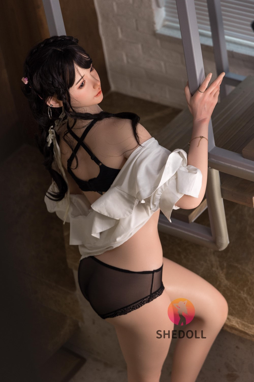 Zara muñeca sexual (SHEDOLL Copa E de 165 cm #SH056 (silicona)