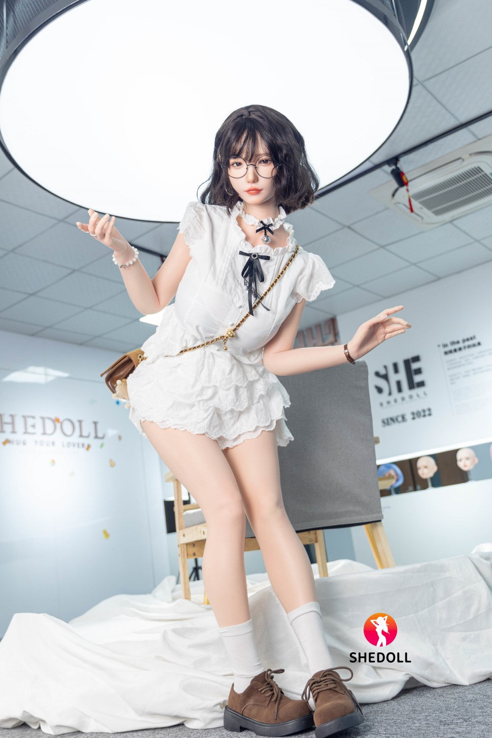 Achu muñeca sexual (SHEDOLL Caza electrónica de 165 cm #sh058 2.0 silicona)