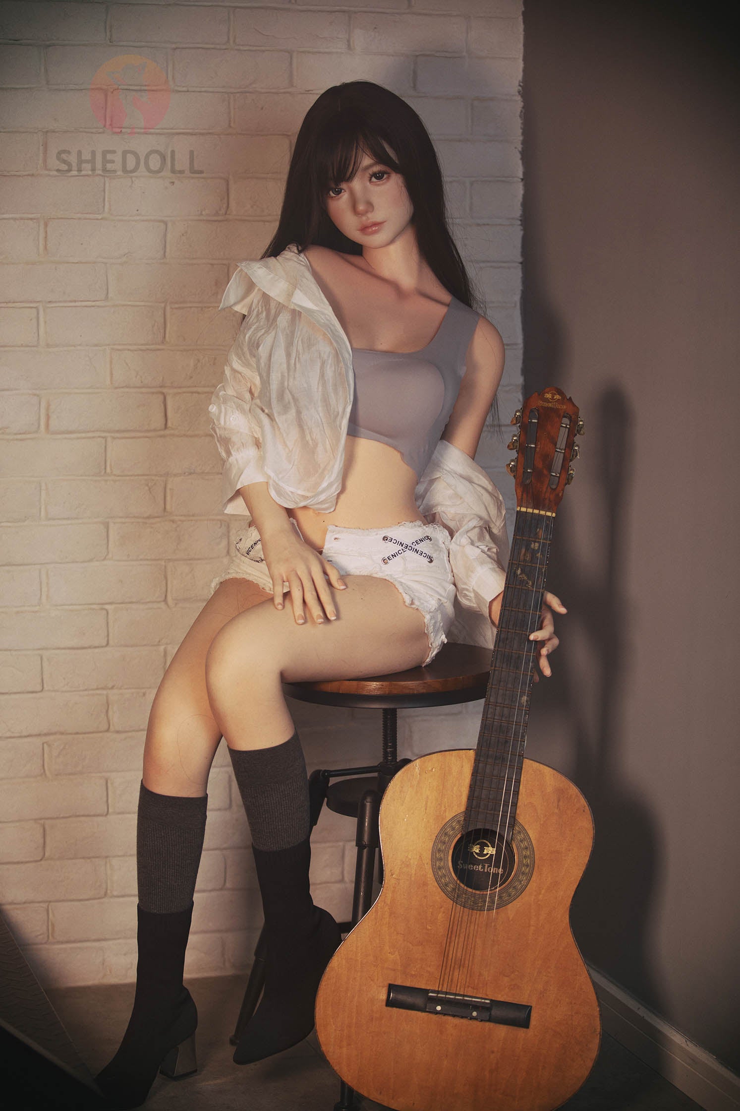 kaena muñeca sexual (SHEDOLL 158 cm Copa C #SH059 Silicona)