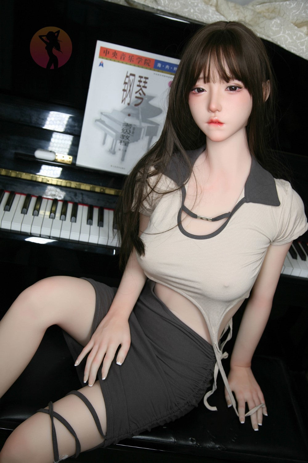 Chole muñeca sexual (SHEDOLL 158 cm C-CUP #SH070 TPE+Silicona)