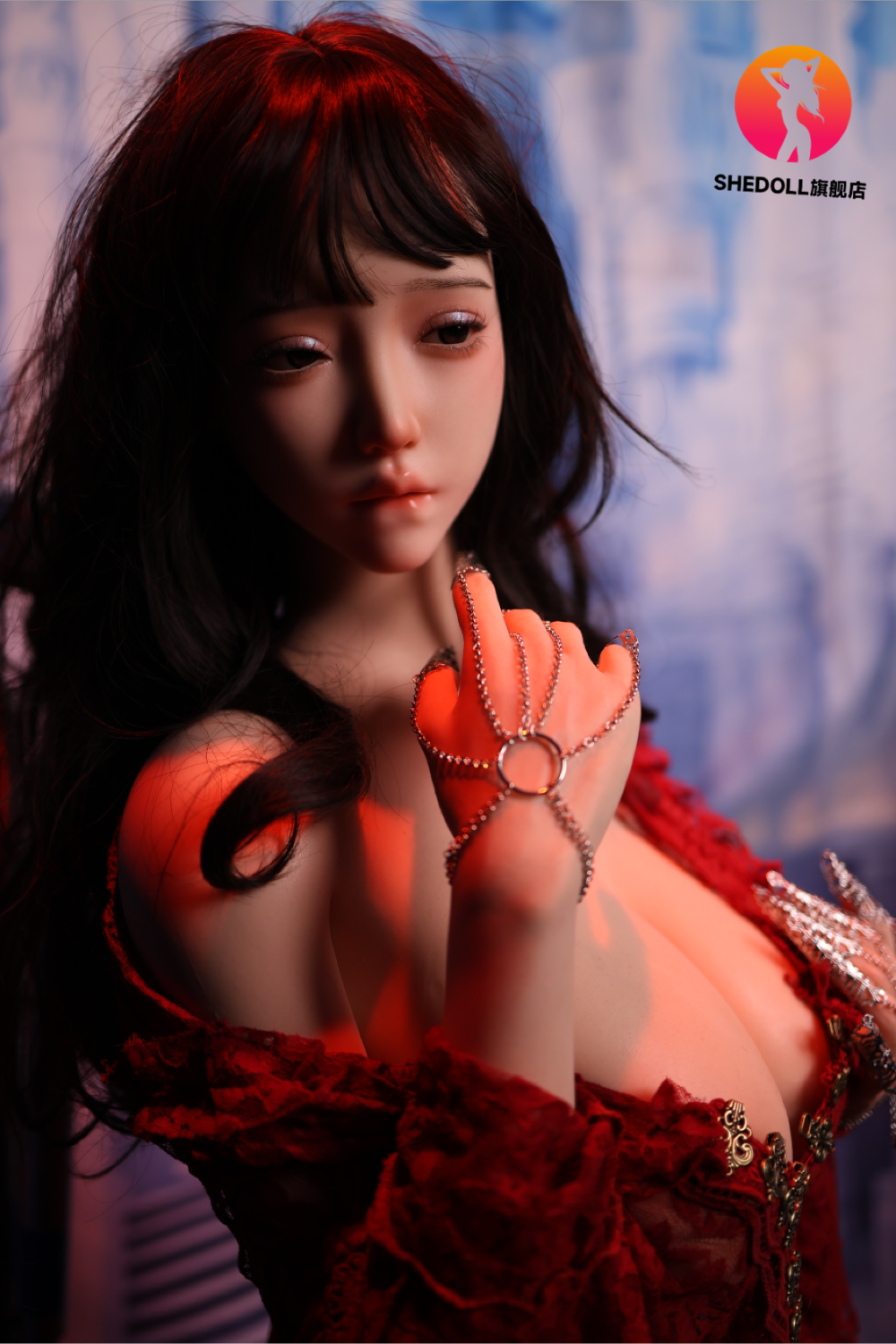 cholé muñeca sexual (SHEDOLL Copa H de 163 cm #SH071 (silicona)
